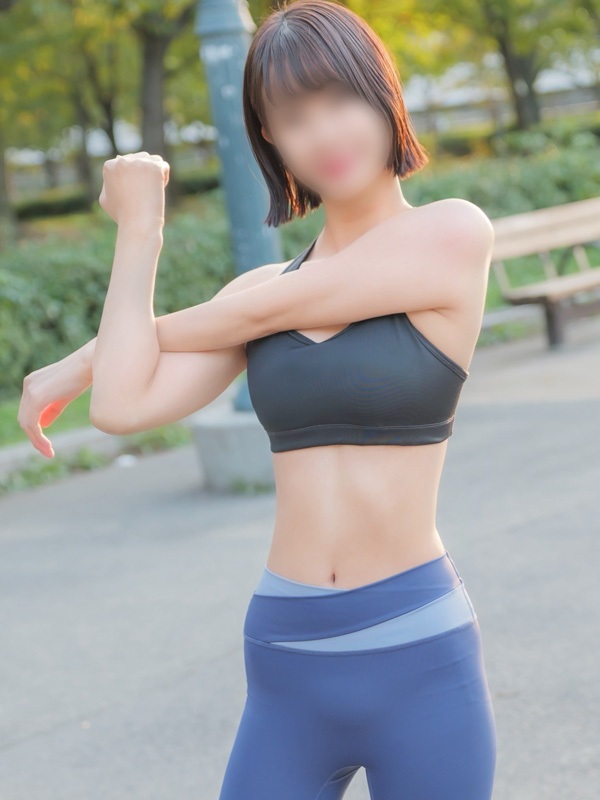 まゆか｜京橋 密着性感ストレッチ＆イメヘル【KUNKA KUNKA  クンカクンカ京橋】〜 新感覚の健康×密着性感フィットネス風俗＆イメヘル｜エロさわやかなスポコスGALのフェロモン全開＆密着レッスン！したたる汗とエッチな匂いで、ギンギンに膨らんだアナタを逆視姦しちゃいます♪〜ホテルヘルス＆デリヘル（京橋 待ち合わせ） 店舗型風俗店 大阪